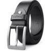 Buffway Leather Belt for Men